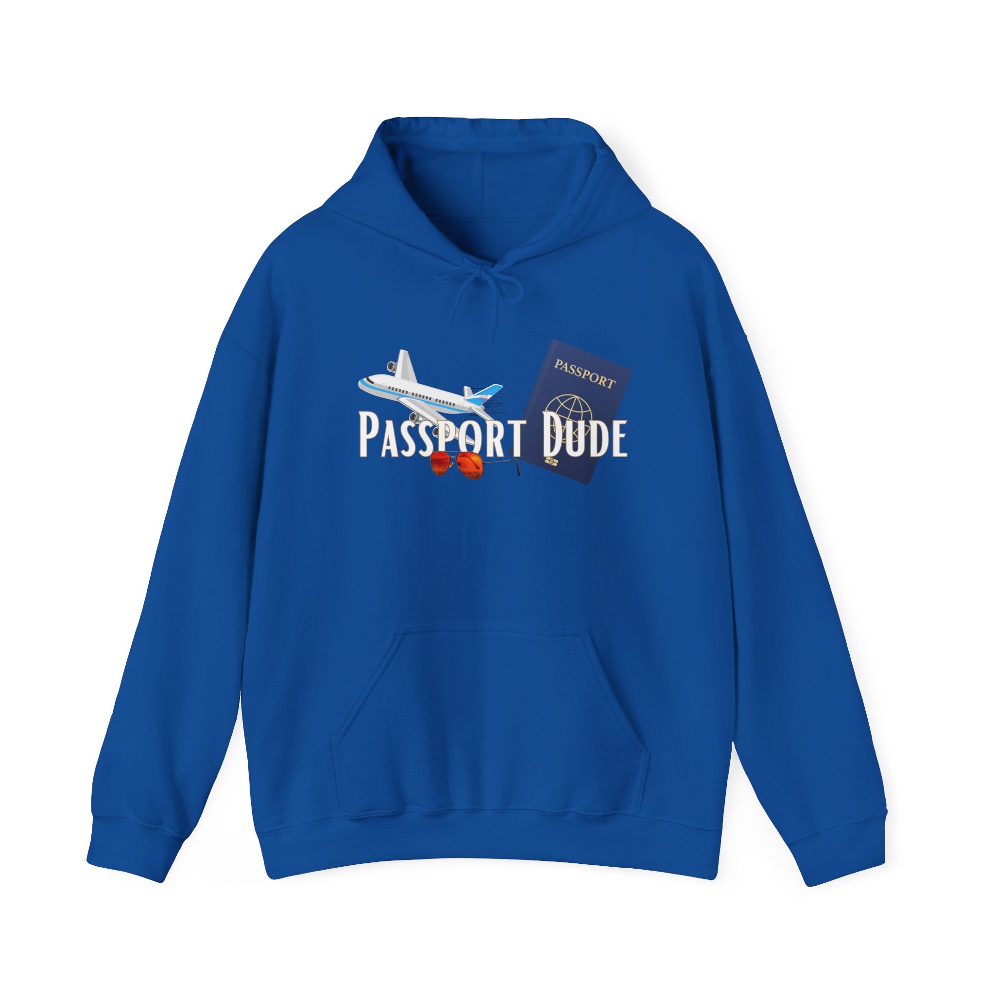 Passport Dude Unisex Heavy Blend™ Hooded Sweatshirt